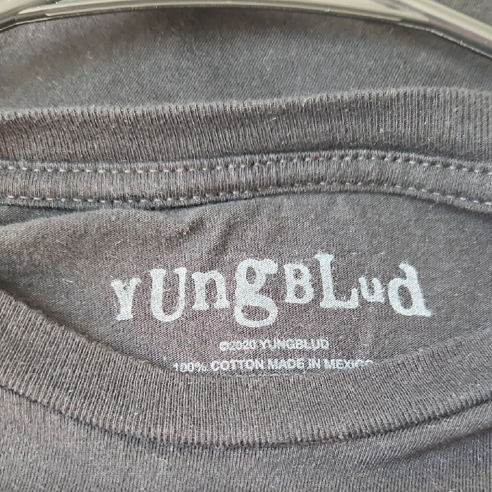 yungblud Women’s Black Short Sleeve Tee – Classic Logo Crew